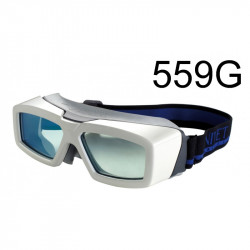 Laser safety goggle for telecom use