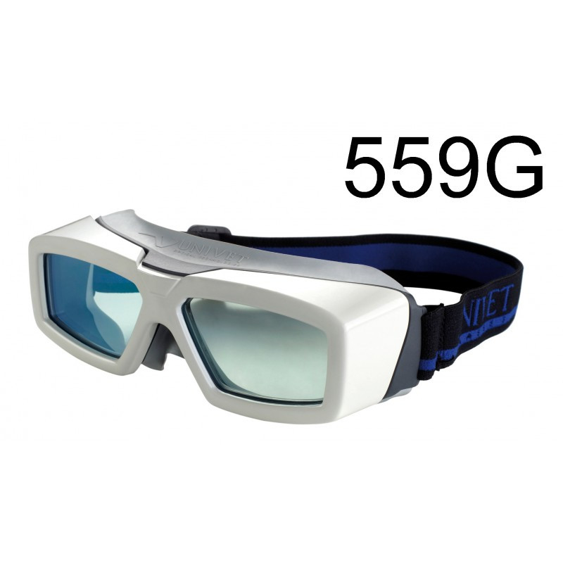 Gafas de ajuste láser, 455-485 / 532 / 633-640 nm, hasta 10 mW