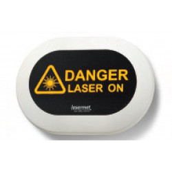 LED laser warning signs