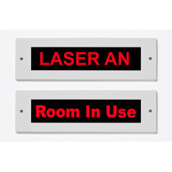 Panneau d'avertissement Laser Ul