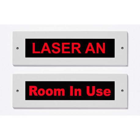 Panneau d'avertissement Laser Ul