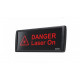 LED laser warning signs